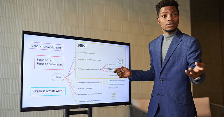 Presentation Pitch Deck Design